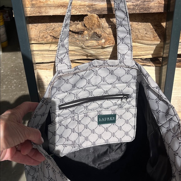 Ralph Lauren Green label tote. - Picture 3 of 3